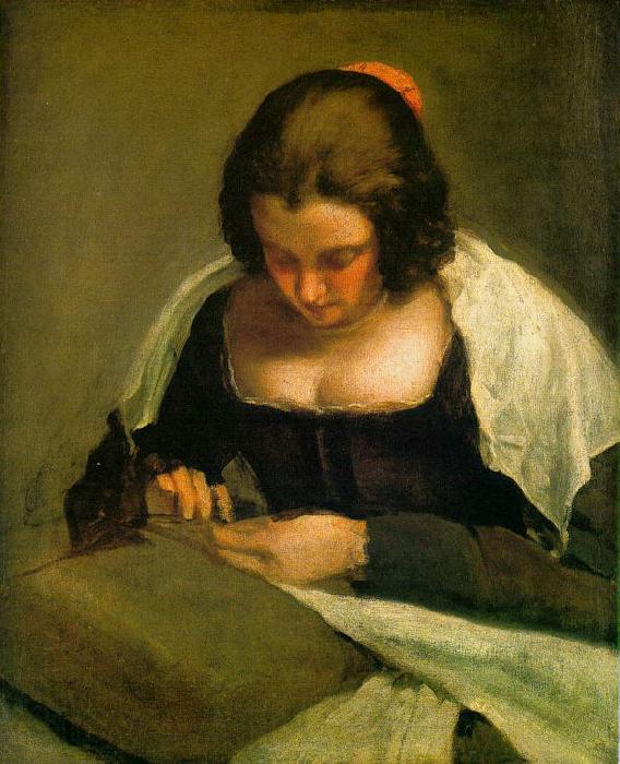 Diego Velazquez The Needlewoman France oil painting art